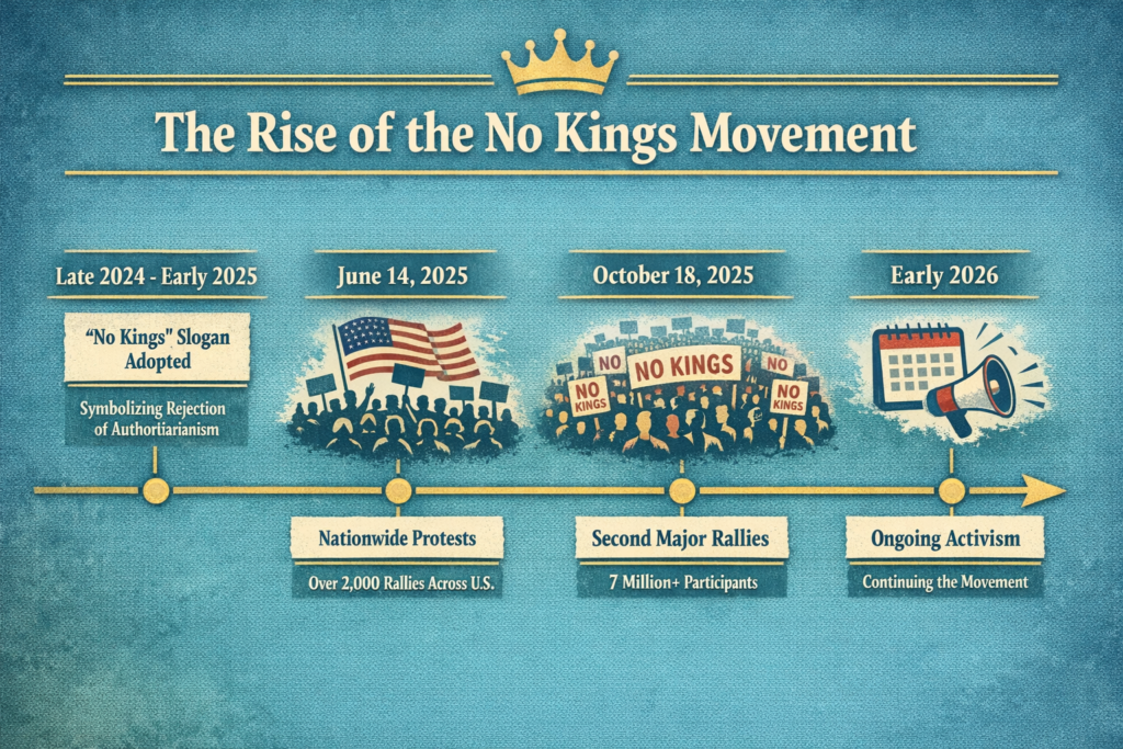 No Kings Timeline